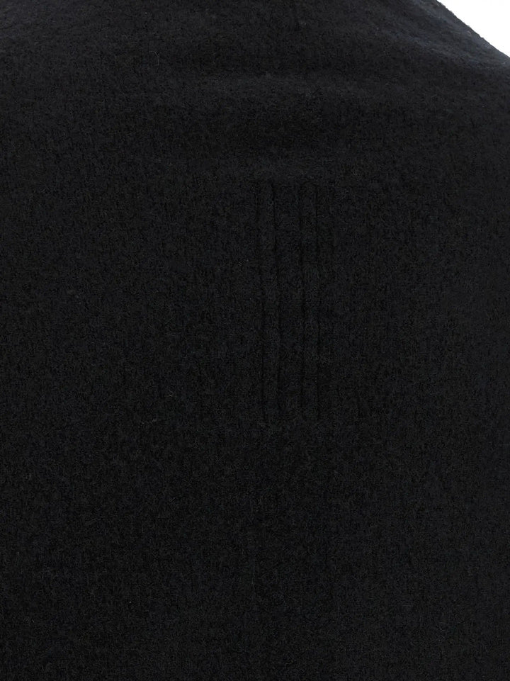 Rick Owens Black Cashmere Cardigan