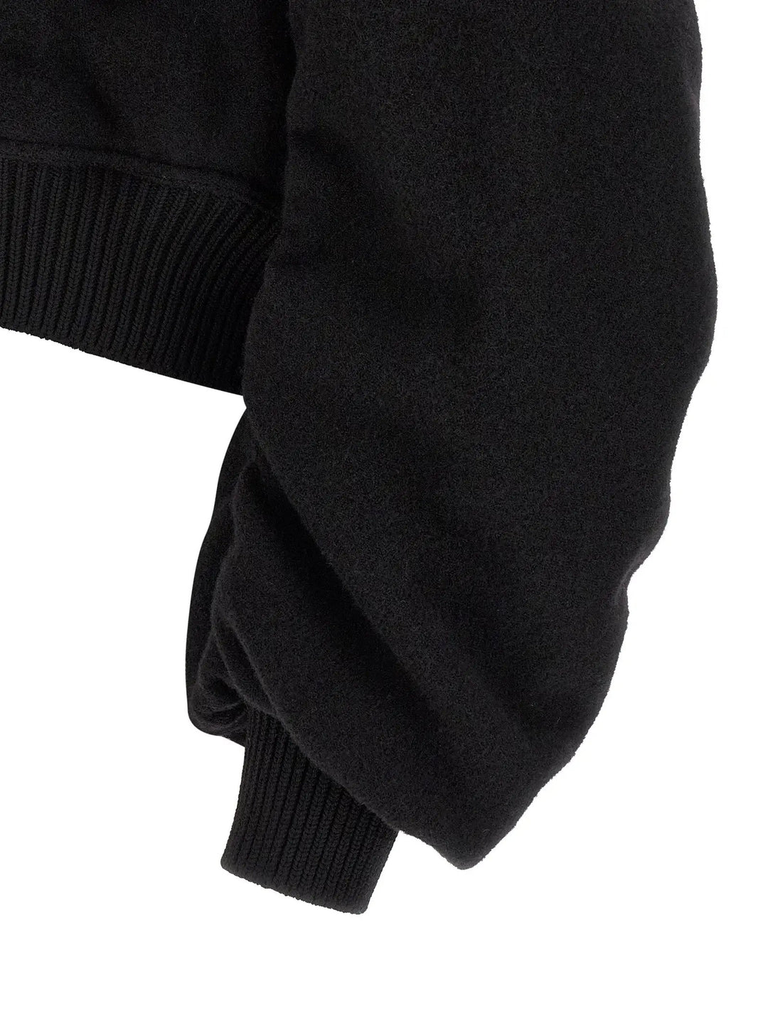Rick Owens Sample Sale | Rick Owens Black Virgin Wool Bomber - | Designer outlet