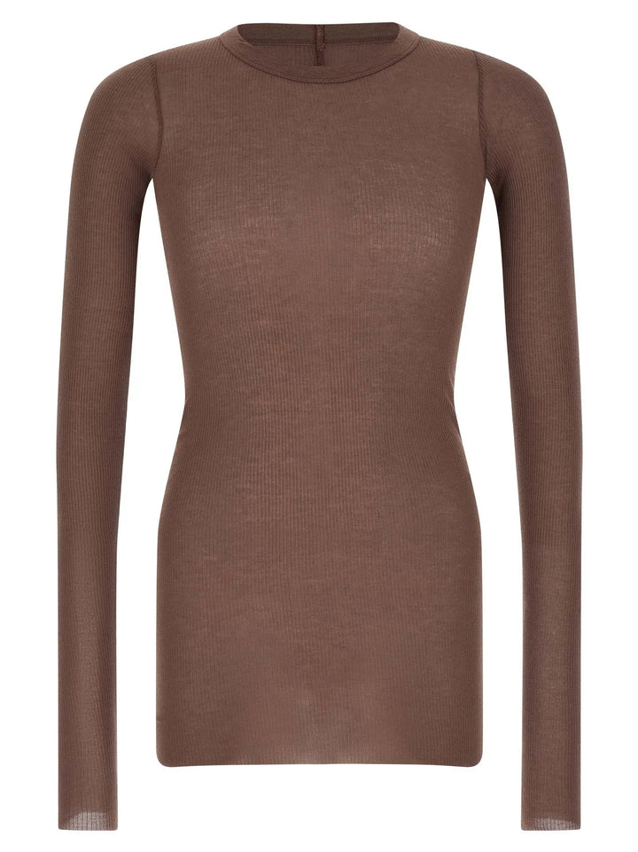 Rick Owens Purple Viscose T-Shirt
