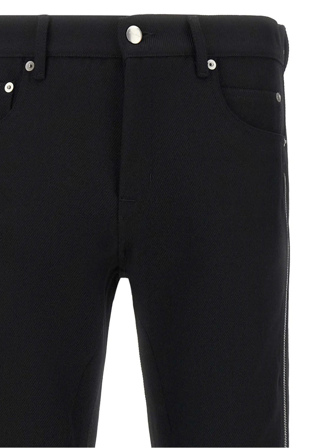 Rick Owens Black Virgin Wool Pants