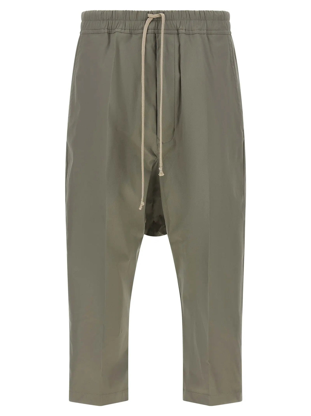 Rick Owens Sample Sale | Rick Owens Gray Cotton Cropped Pants - | Designer outlet