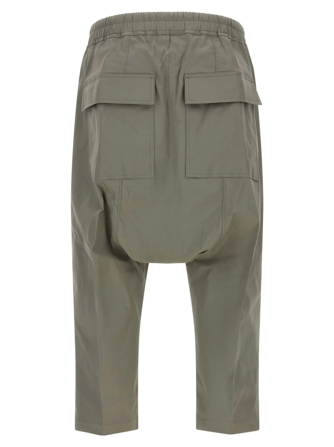 Rick Owens Sample Sale | Rick Owens Gray Cotton Cropped Pants - | Designer outlet