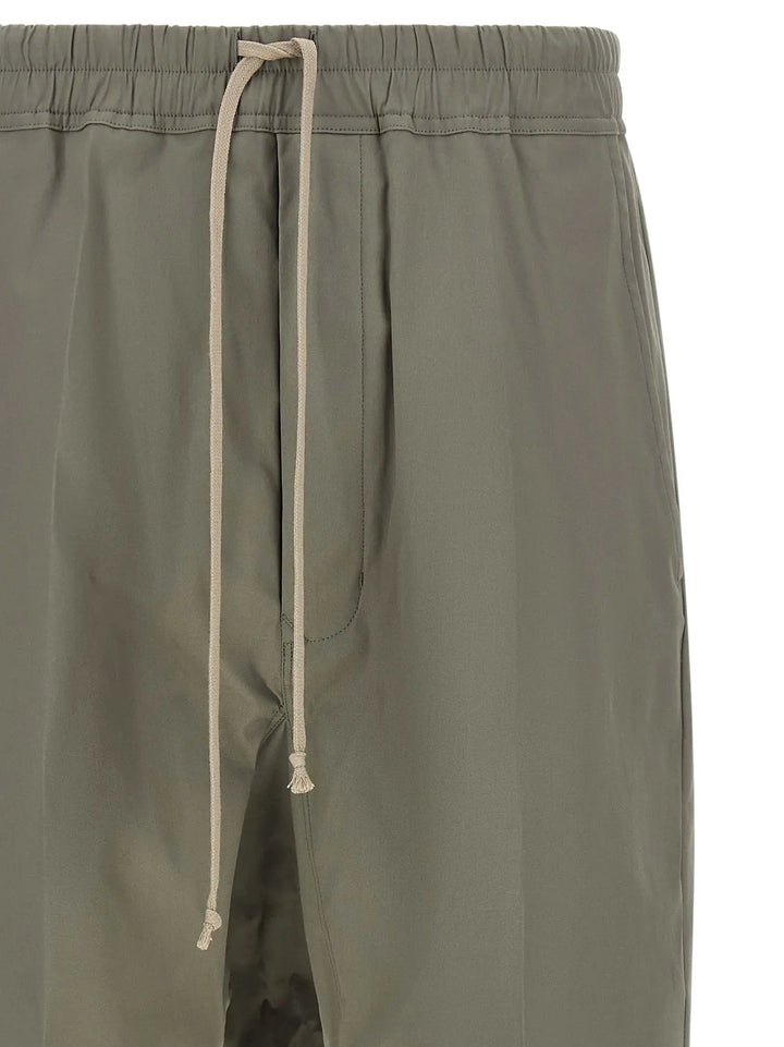 Rick Owens Sample Sale | Rick Owens Gray Cotton Cropped Pants - | Designer outlet