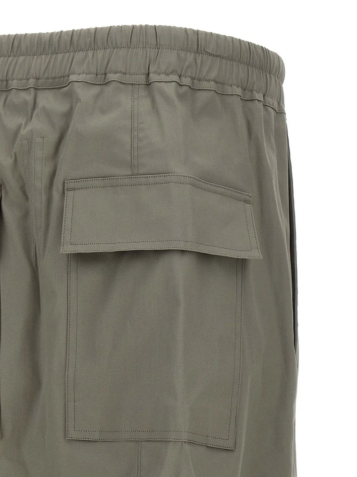 Rick Owens Sample Sale | Rick Owens Gray Cotton Cropped Pants - | Designer outlet