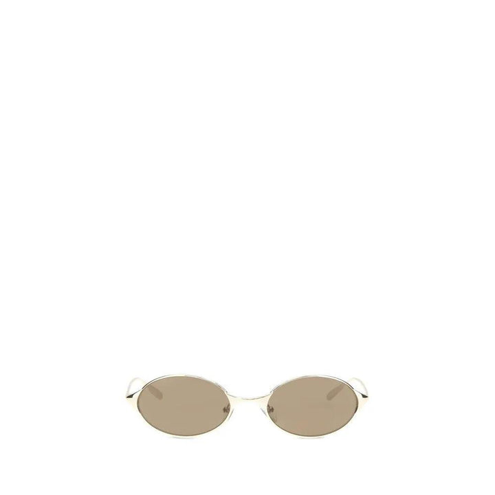 Alexander McQueen Gold Metal Sunglasses