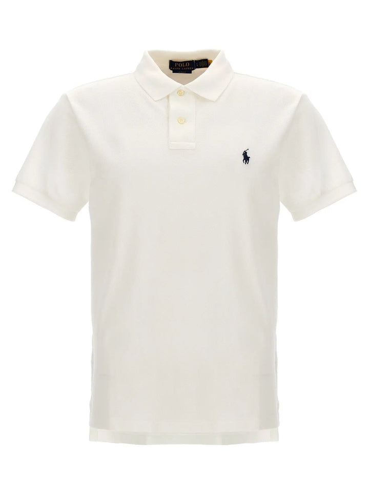 Polo Ralph Lauren White Cotton Polo Shirt