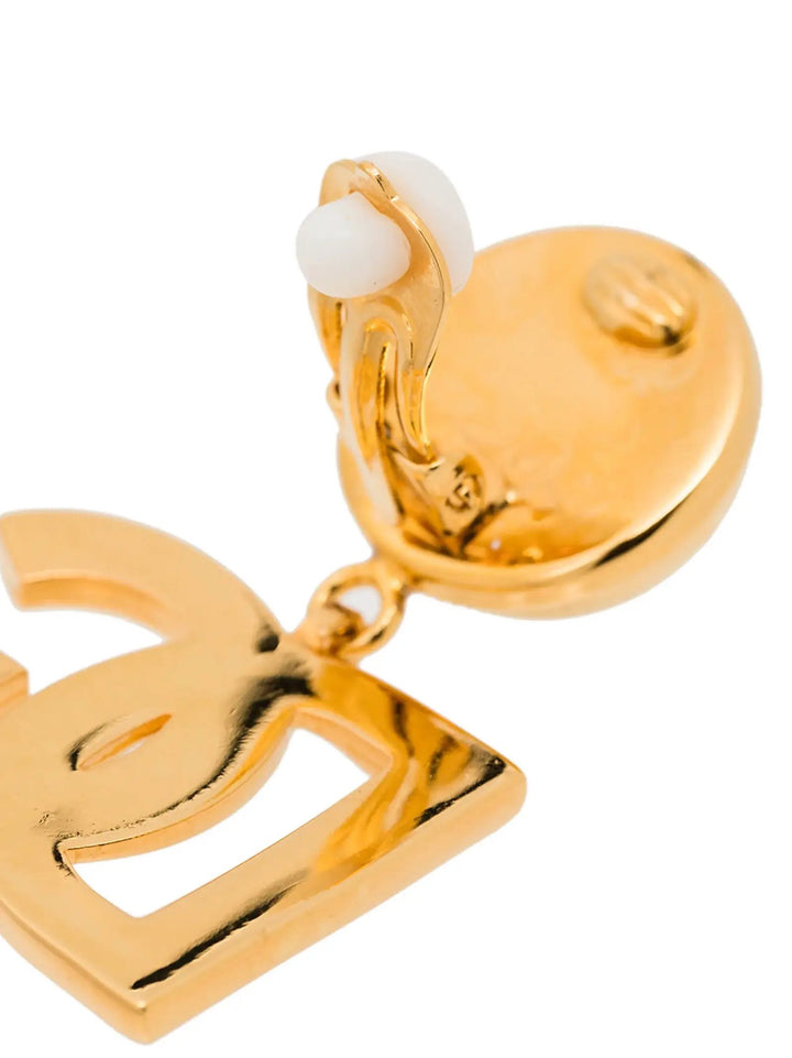 Dolce &amp; Gabbana Gold Brass Earrings