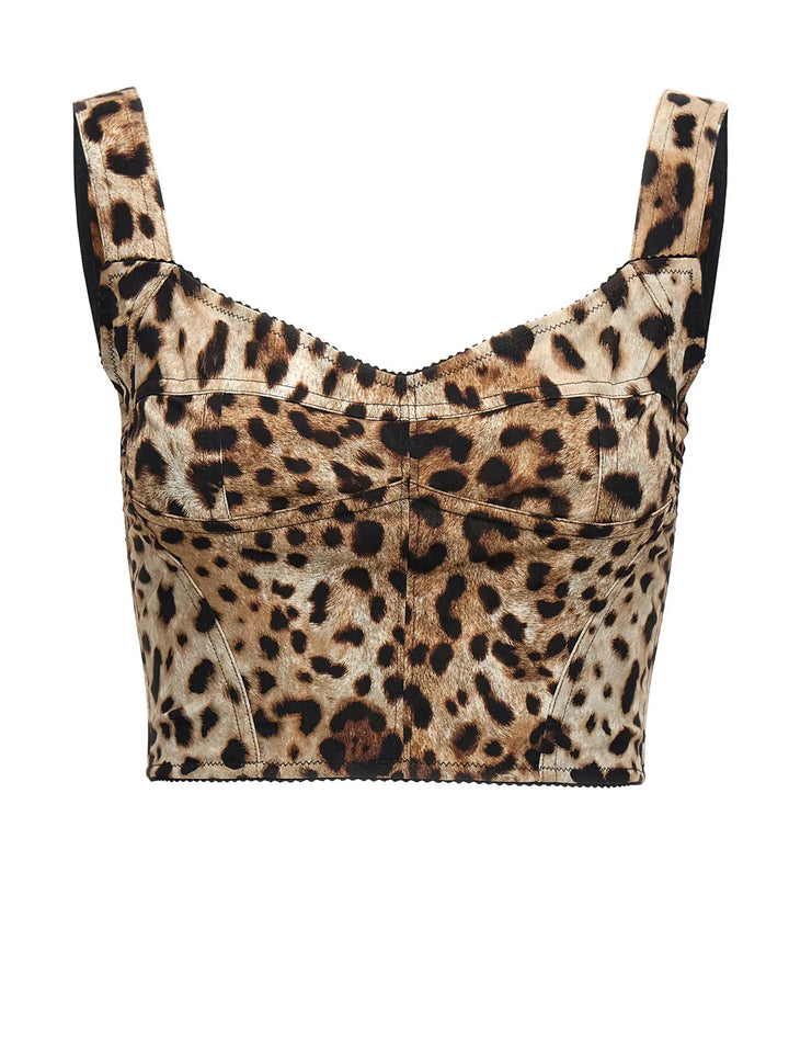 Dolce &amp; Gabbana Multicolor Polyamide Pattern Shirt