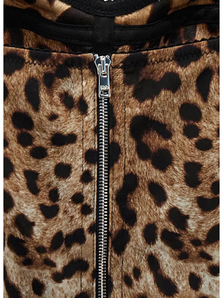 Dolce &amp; Gabbana Multicolor Polyamide Pattern Shirt