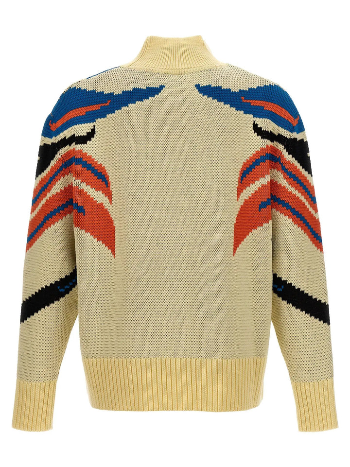 Bluemarble Multicolor Virgin Wool Cardigan
