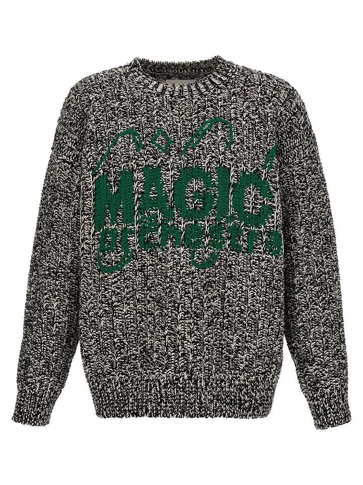 Jil Sander Multicolor Wool Cardigan