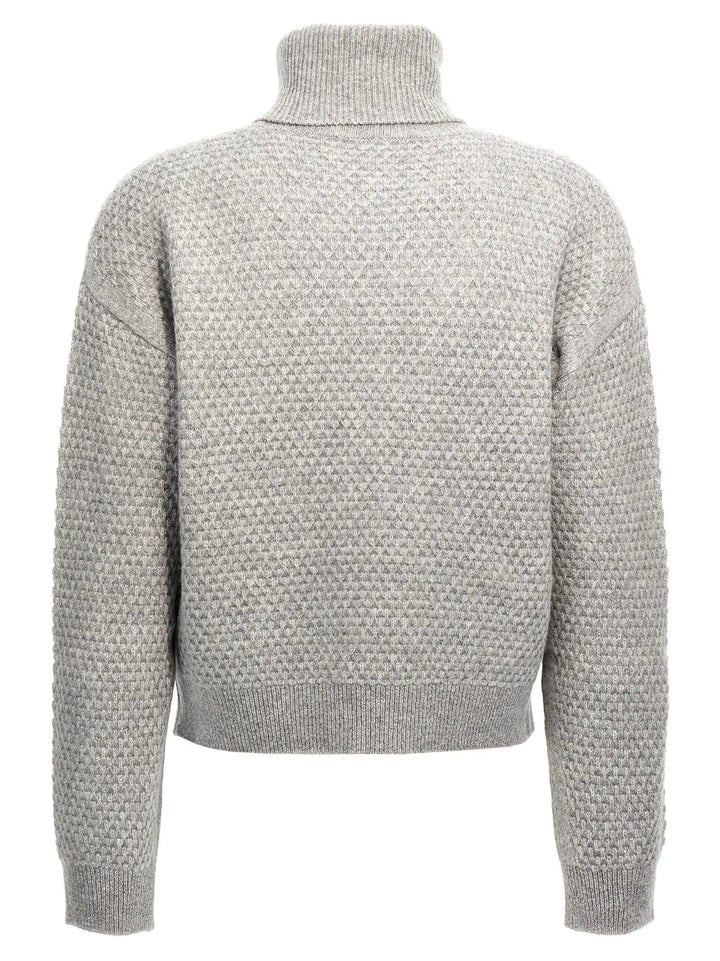 Max Mara Gray Cashmere Cardigan