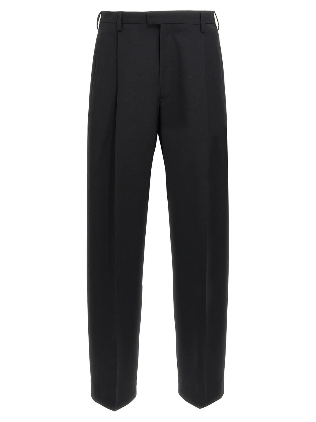 Marni Black Polyester Dress Pants