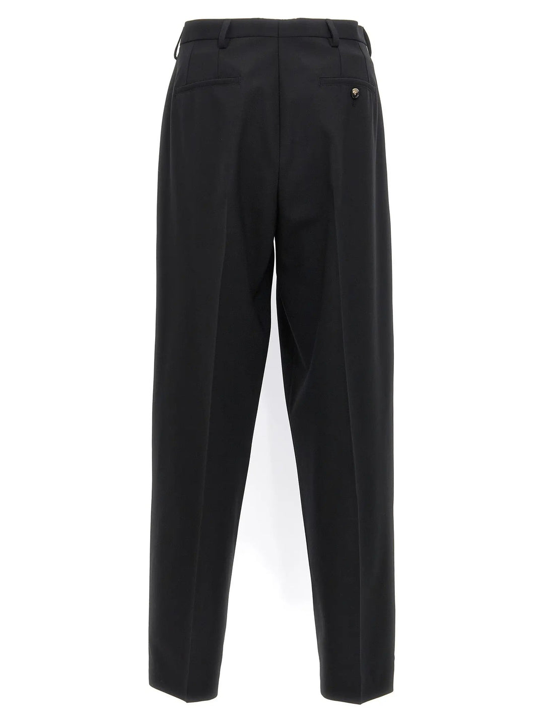 Marni Black Polyester Dress Pants