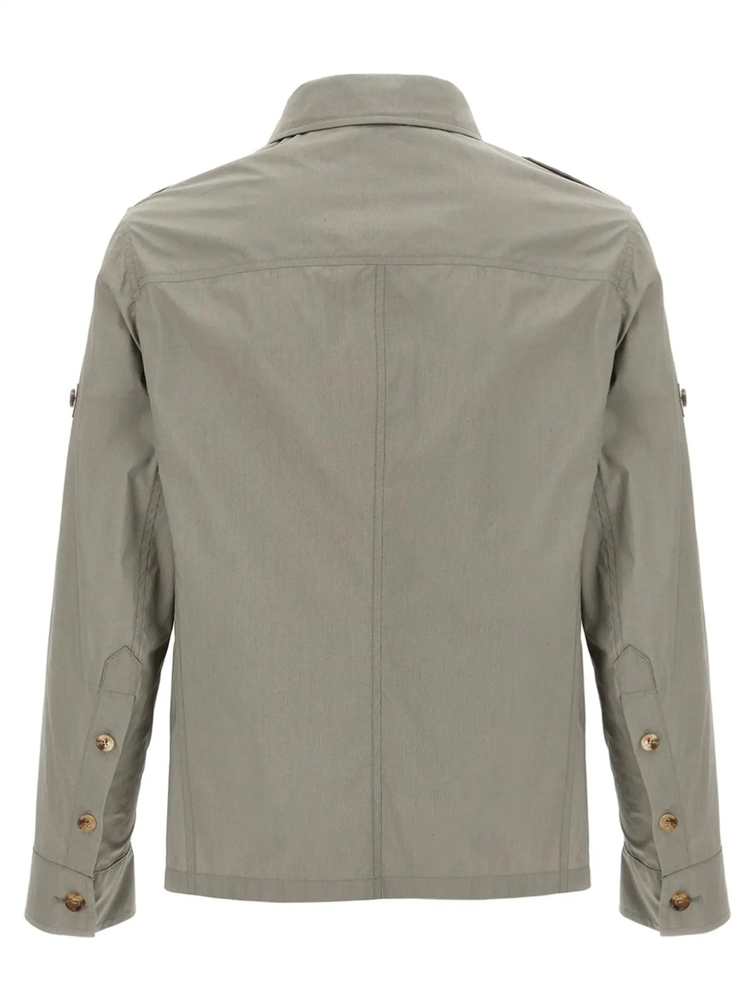 Brunello Cucinelli Bicolor Cotton Shell Jacket