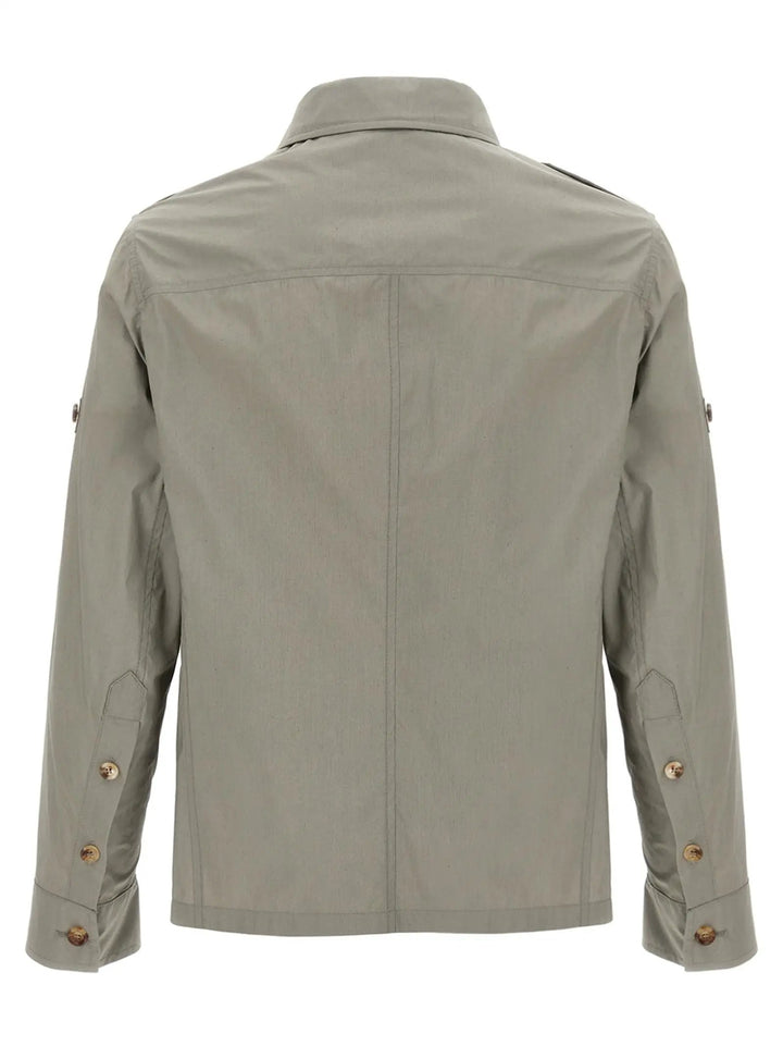 Brunello Cucinelli Bicolor Cotton Shell Jacket