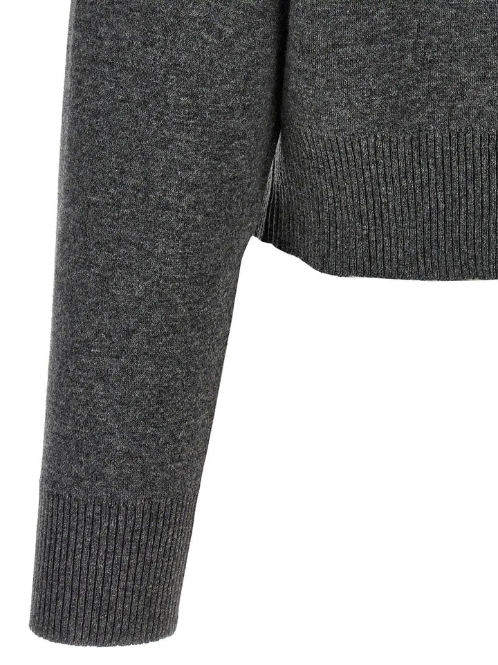 Brunello Cucinelli Gray Cashmere Cardigan