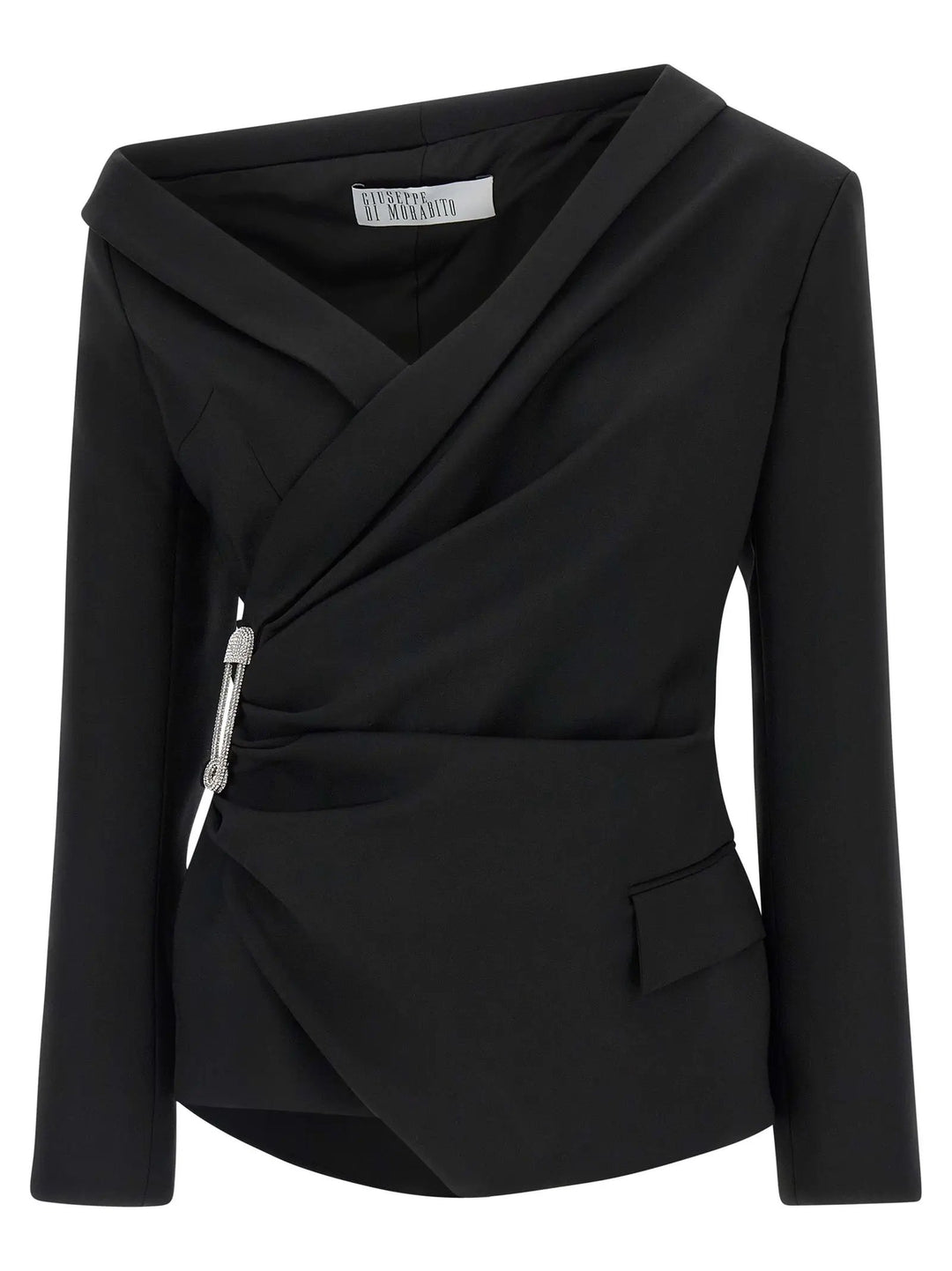 Giuseppe Di Morabito Black Virgin Wool Blazer
