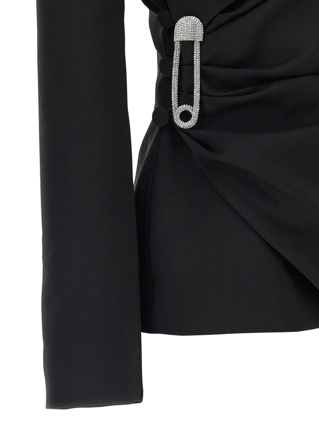 Giuseppe Di Morabito Black Virgin Wool Blazer