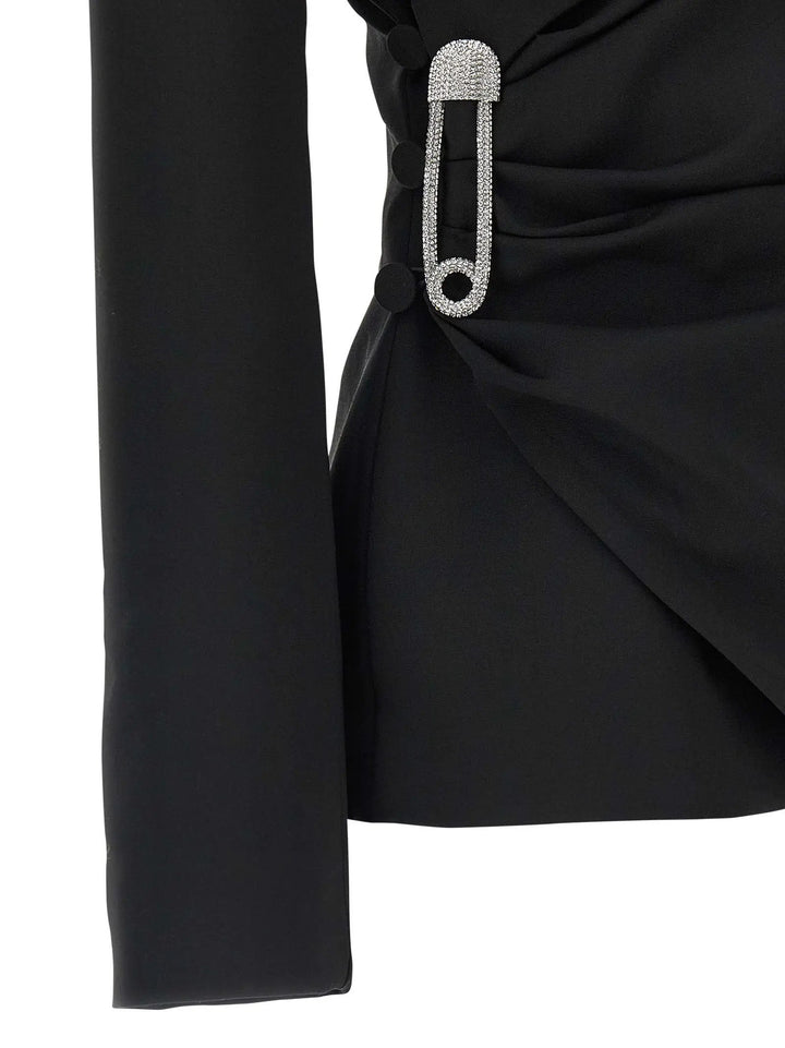 Giuseppe Di Morabito Black Virgin Wool Blazer