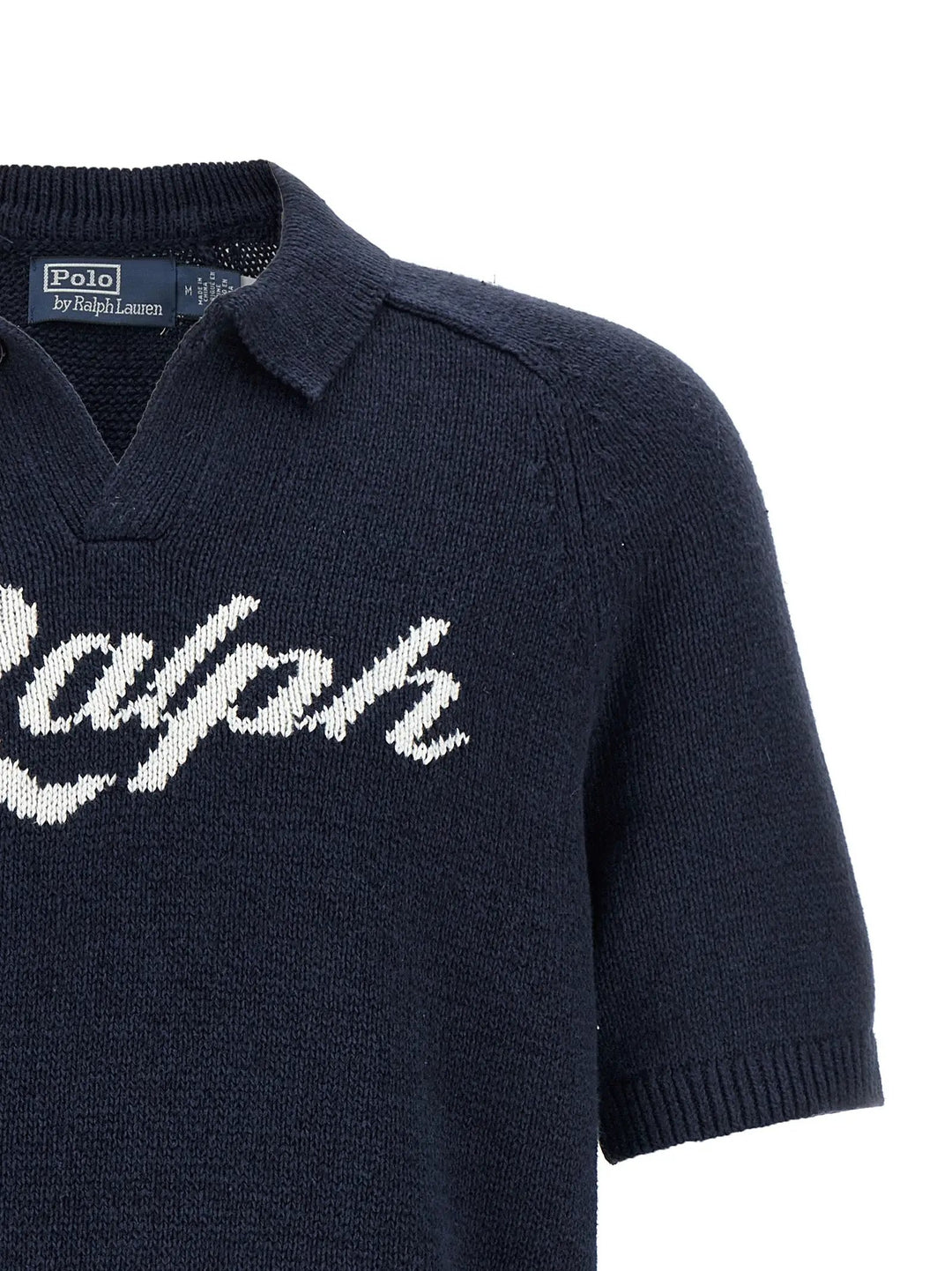 Polo Ralph Lauren Blue Linen Cardigan