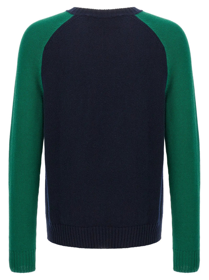 Valentino Garavani Blue Virgin Wool Cardigan