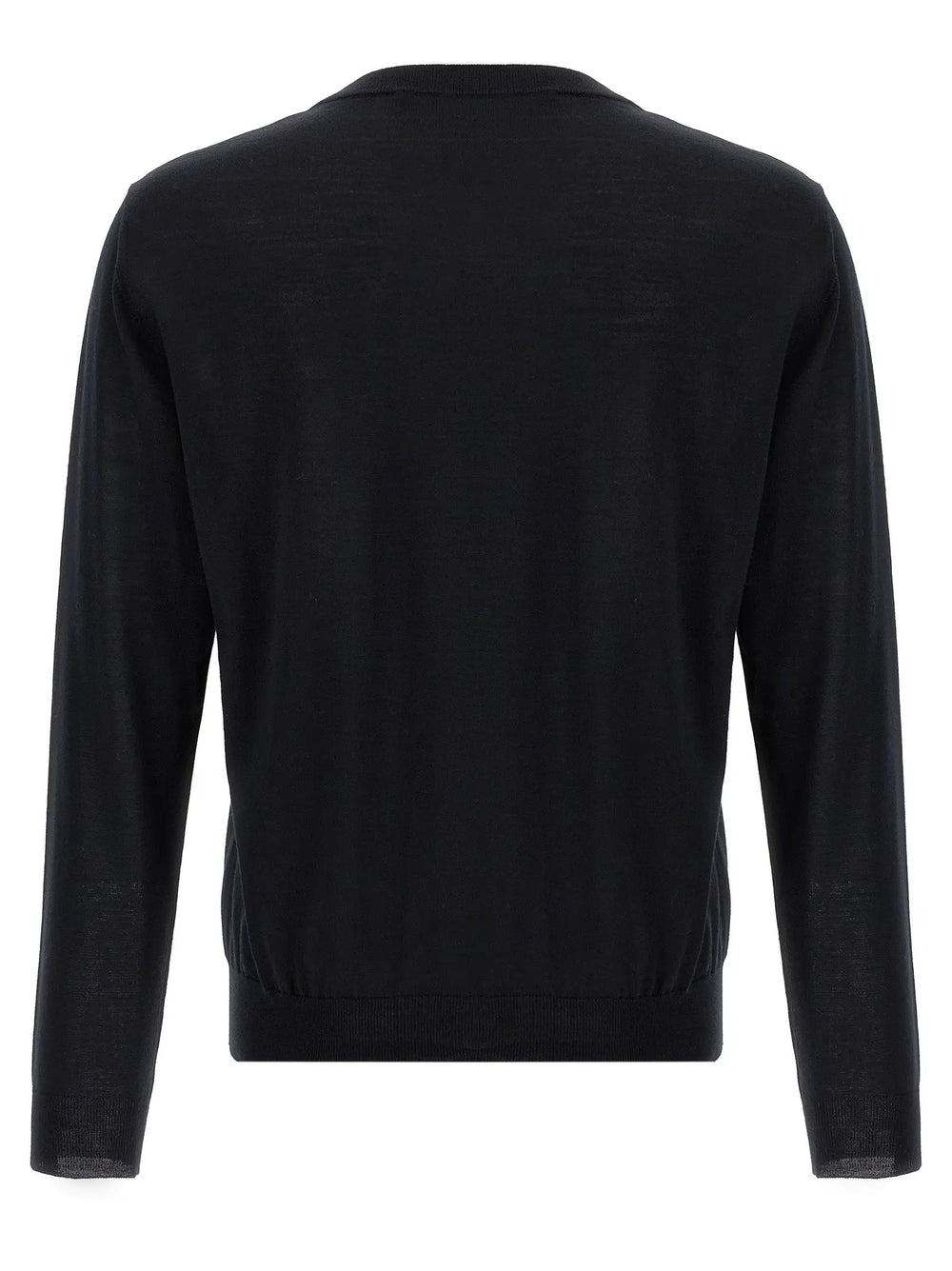 Valentino Garavani Sample Sale | Valentino Garavani Black Virgin Wool Cardigan - | Designer outlet