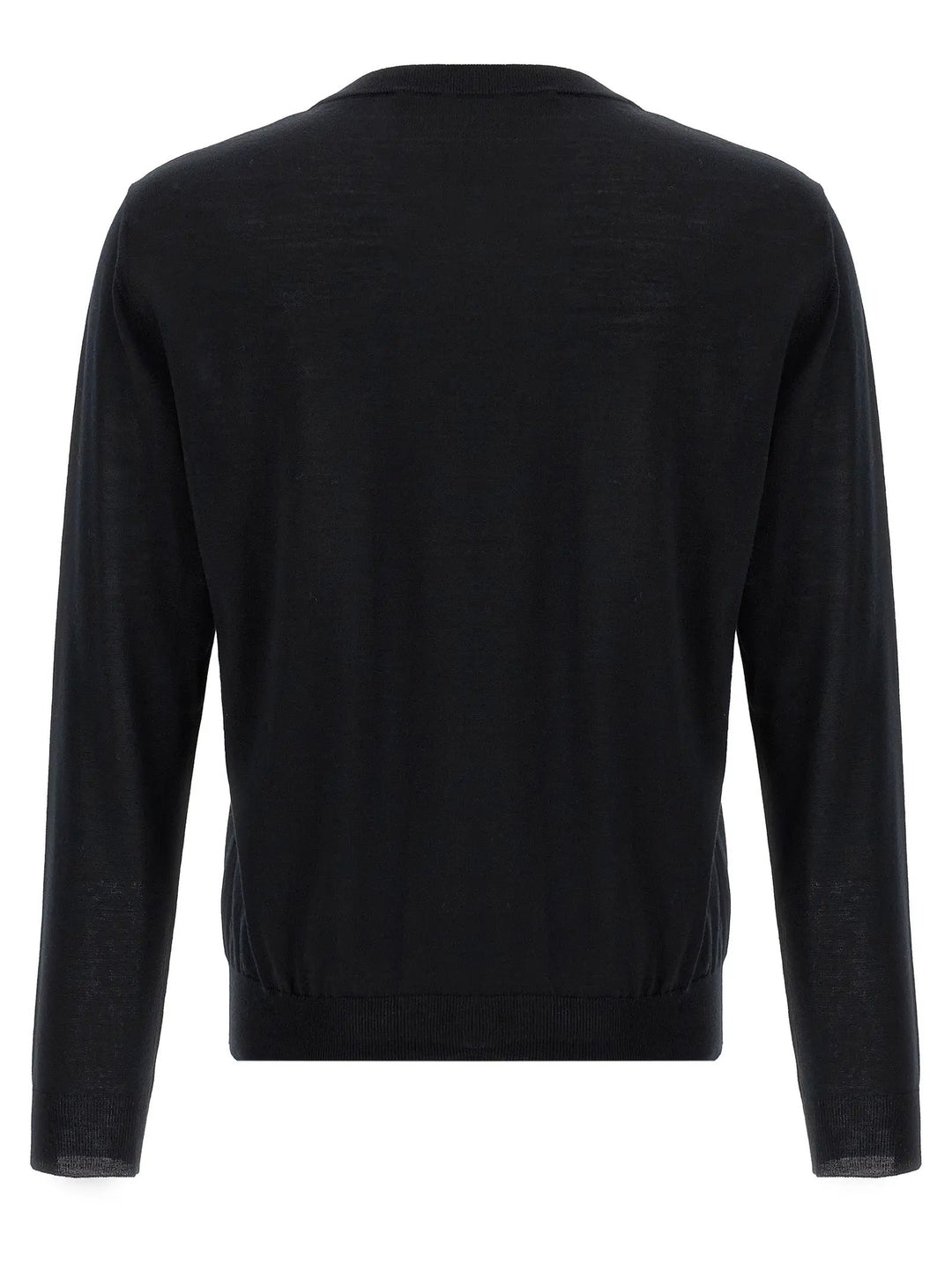 Valentino Garavani Black Virgin Wool Cardigan