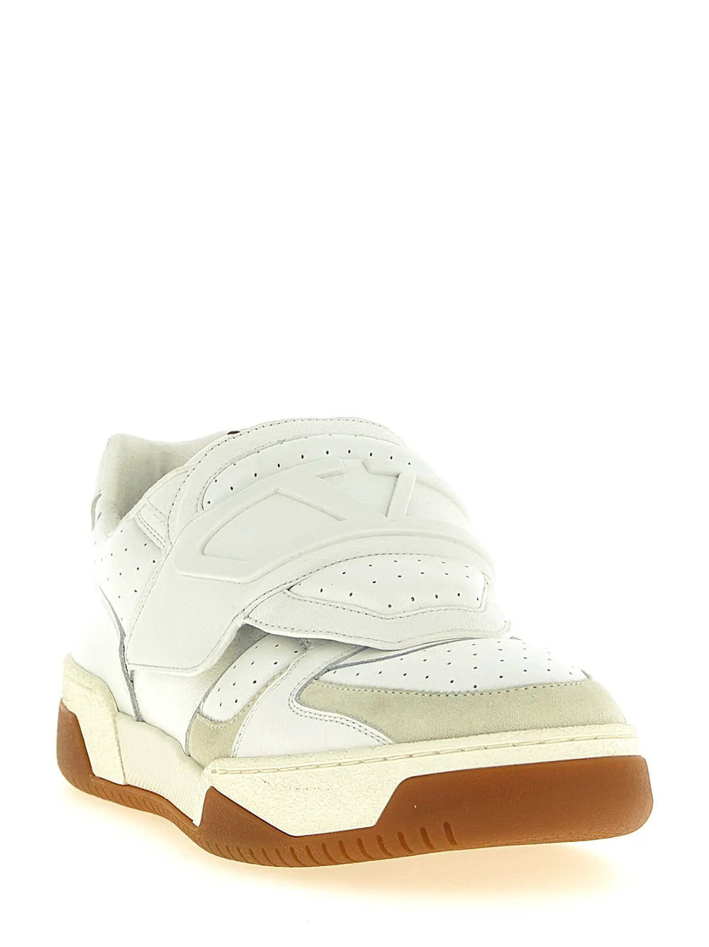 Valentino Garavani Sample Sale | Valentino Garavani White Leather Athletic Sneakers - | Designer outlet