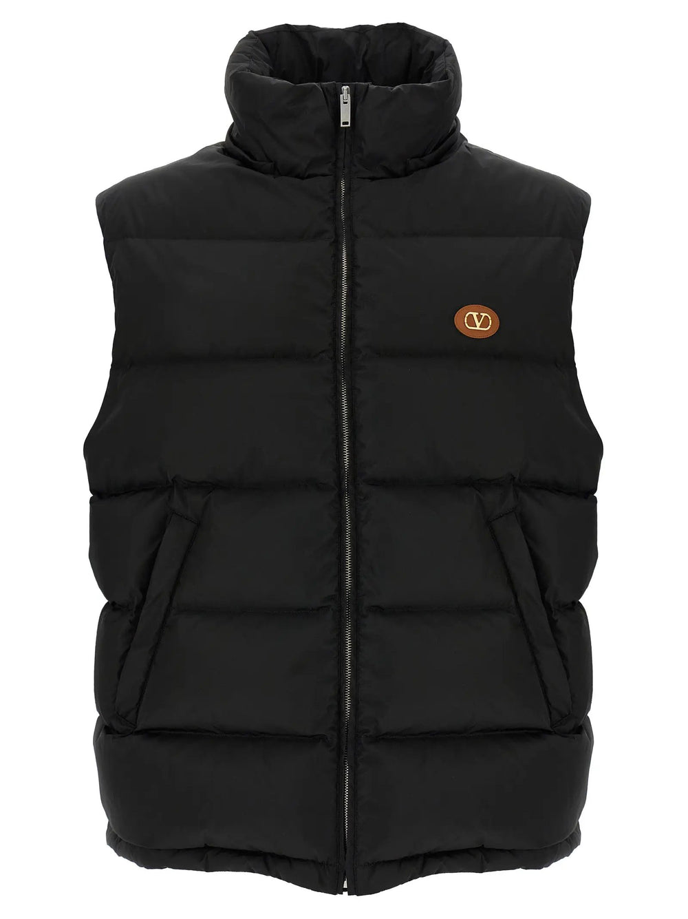 Valentino Garavani Sample Sale | Valentino Garavani Black Polyamide Sleeveless Jacket - | Designer outlet