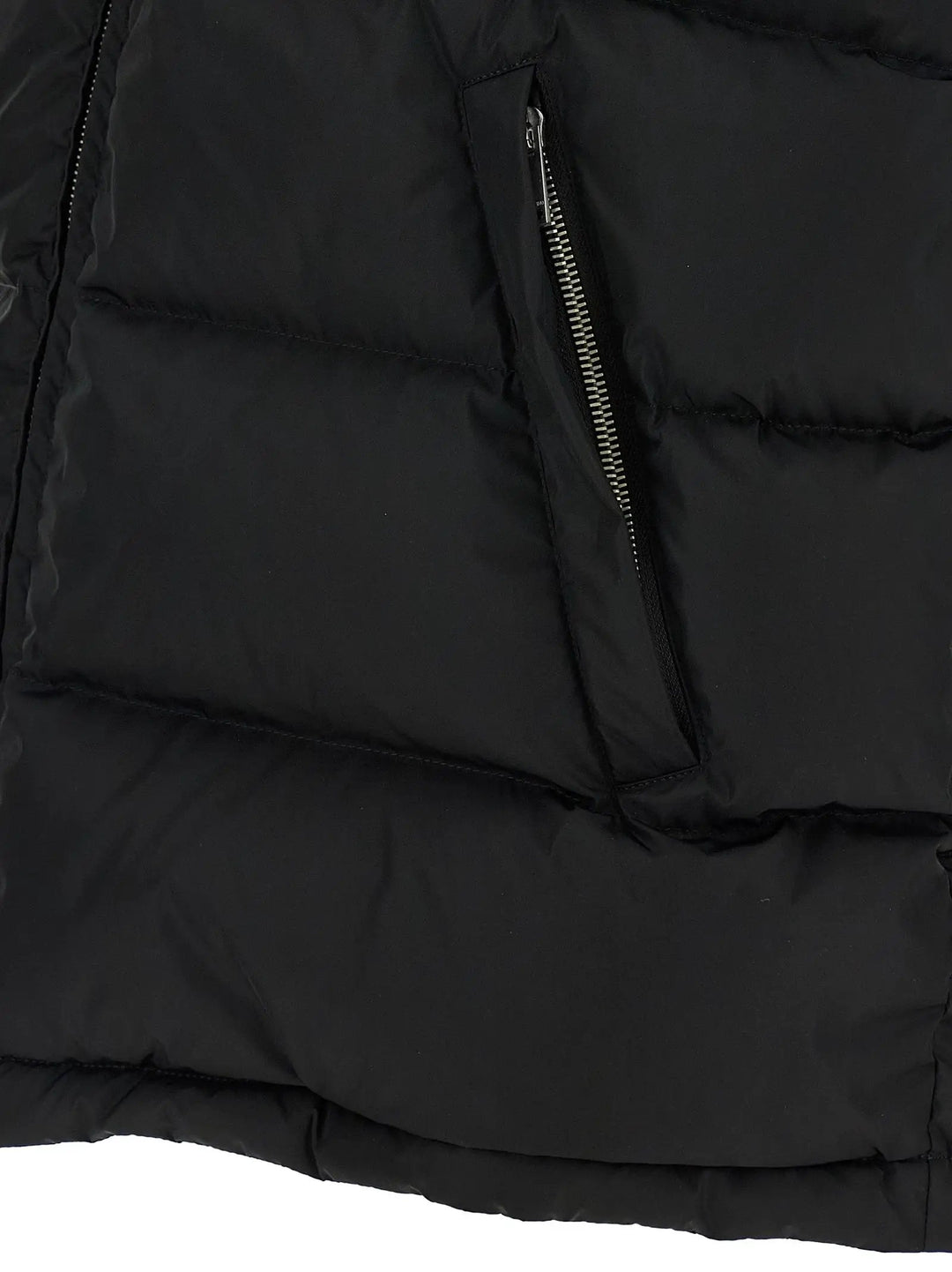 Valentino Garavani Black Polyamide Sleeveless Jacket
