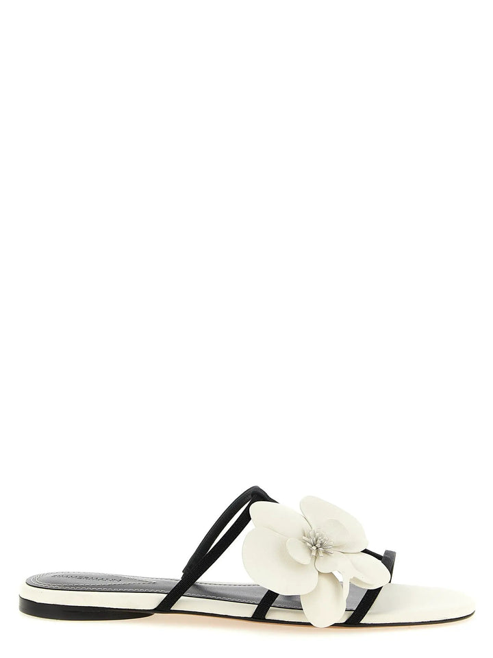 Zimmermann Sample Sale | Zimmermann Bicolor Leather Slides - | Designer outlet
