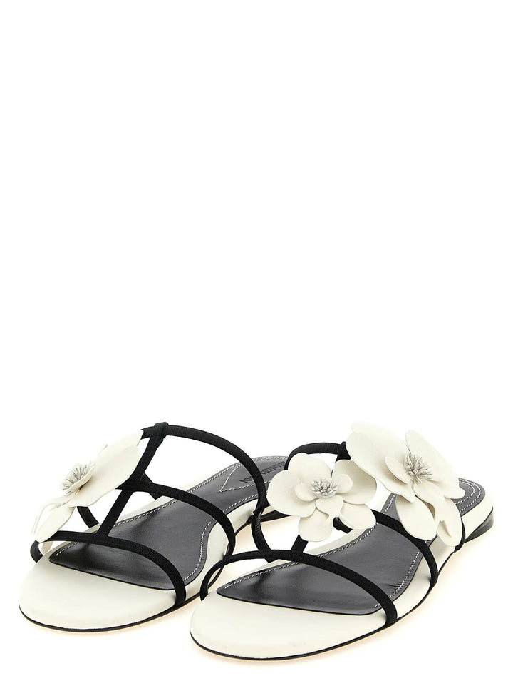 Zimmermann Sample Sale | Zimmermann Bicolor Leather Slides - | Designer outlet