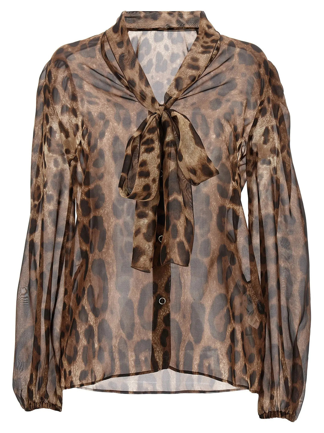 Dolce &amp; Gabbana Multicolor Silk Blouse