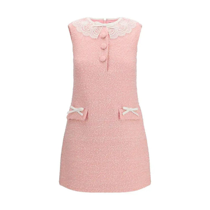 Self-Portrait Multicolor Polyester Casual Dress