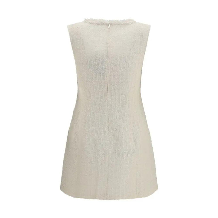 Self-Portrait Beige Polyamide Casual Dress