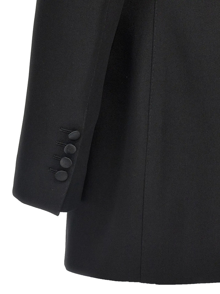 Dolce &amp; Gabbana Sample Sale | Dolce &amp; Gabbana Black Virgin Wool Blazer - | Designer outlet