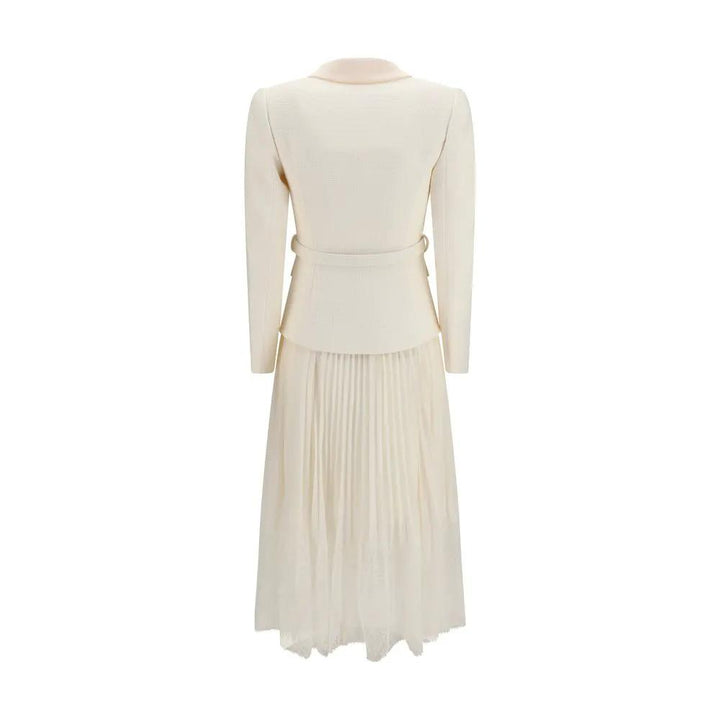 Self-Portrait Beige Polyester Cocktail Dress