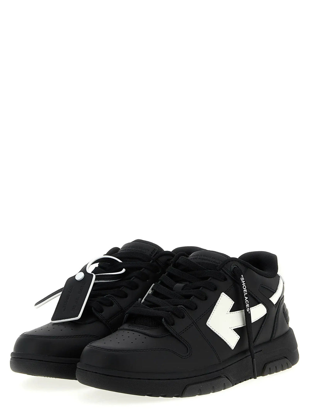 Off-White Sample Sale | Off-White Bicolor Recycled Polyester Low Top Sneakers - | Designer outlet