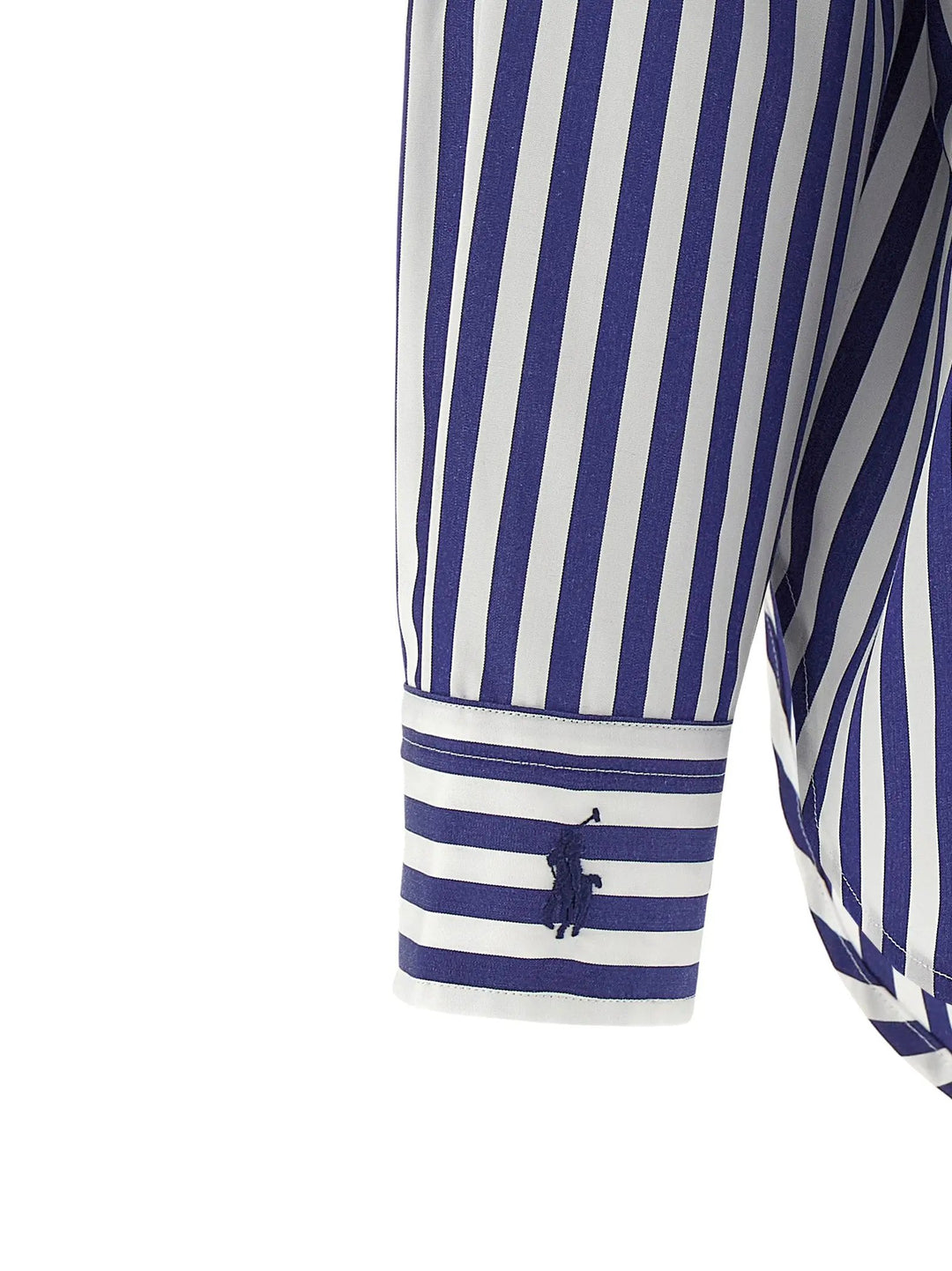 Polo Ralph Lauren Sample Sale | Polo Ralph Lauren Blue Cotton Blouse - | Designer outlet
