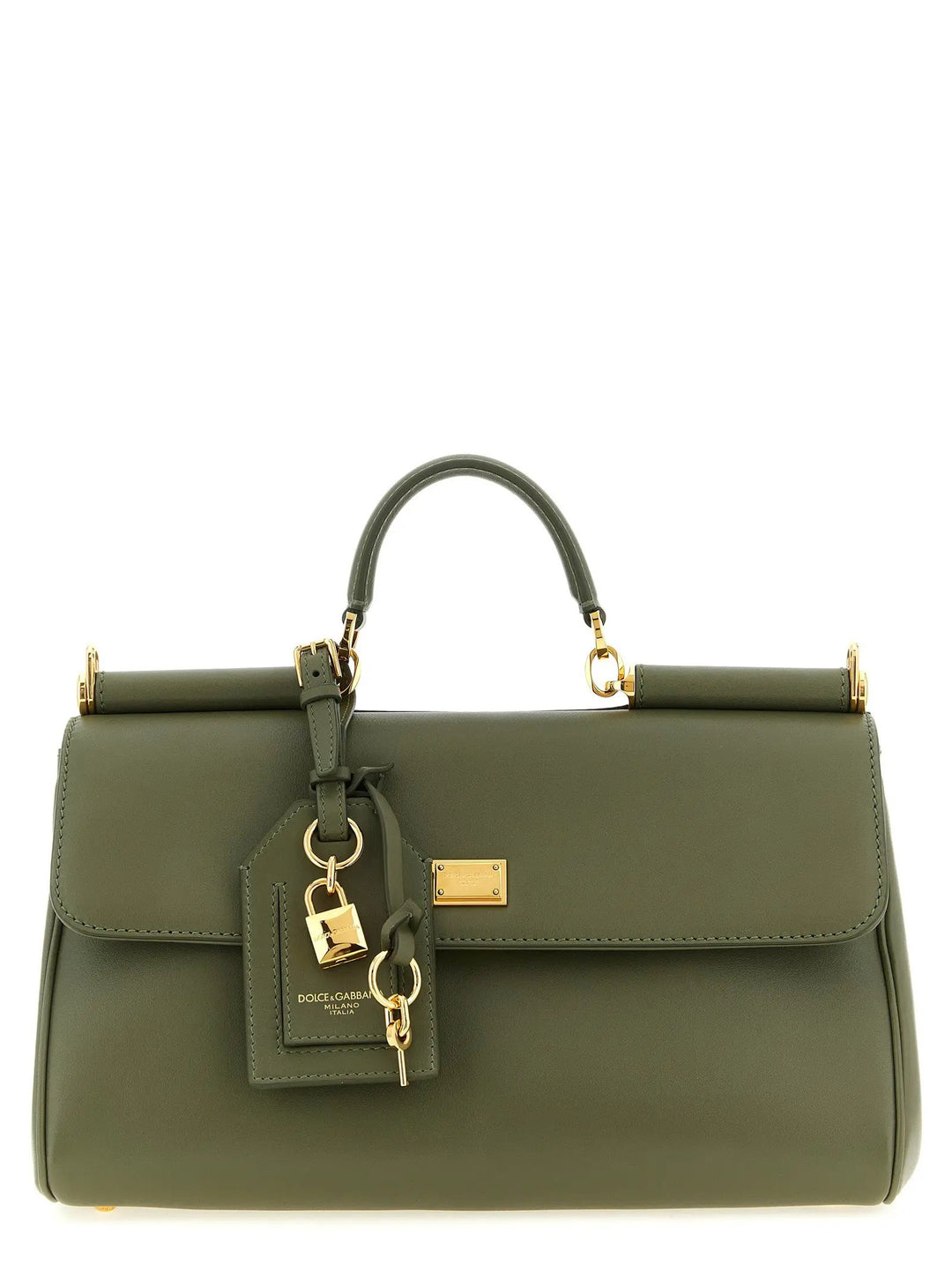 Dolce &amp; Gabbana Bicolor Calfskin Handbag