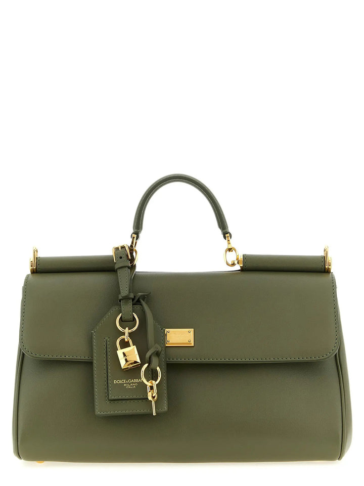 Dolce &amp; Gabbana Bicolor Calfskin Handbag