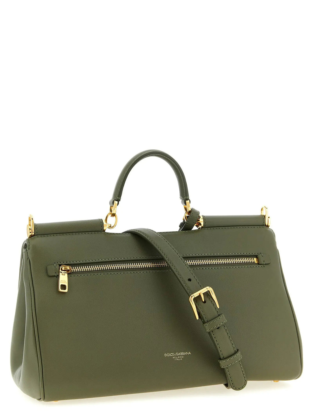 Dolce &amp; Gabbana Bicolor Calfskin Handbag