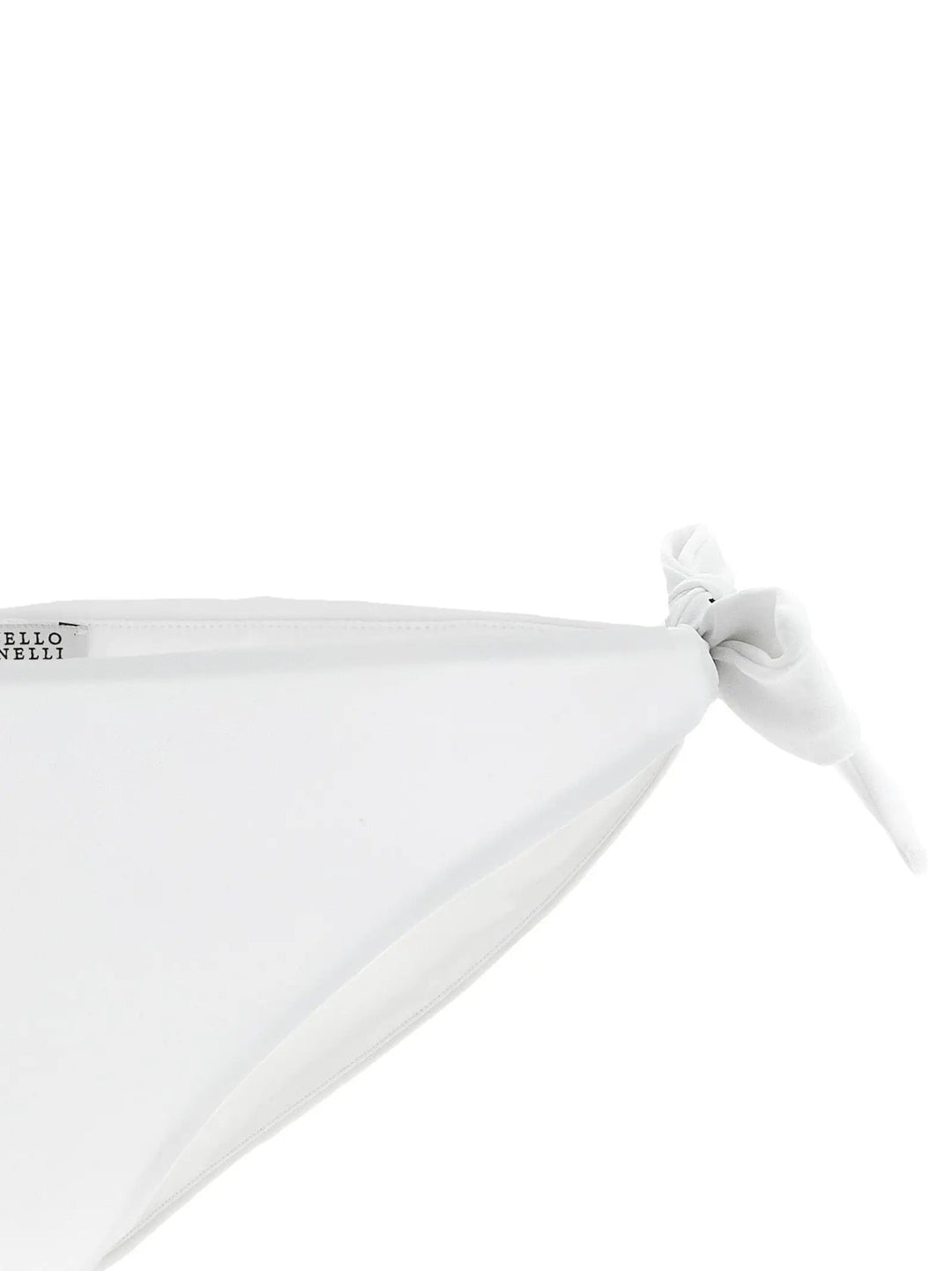 Brunello Cucinelli White Polyamide Swim Briefs
