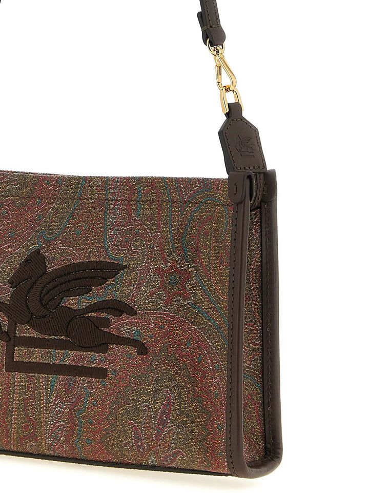 Etro Multicolor Cotton Clutch Bag