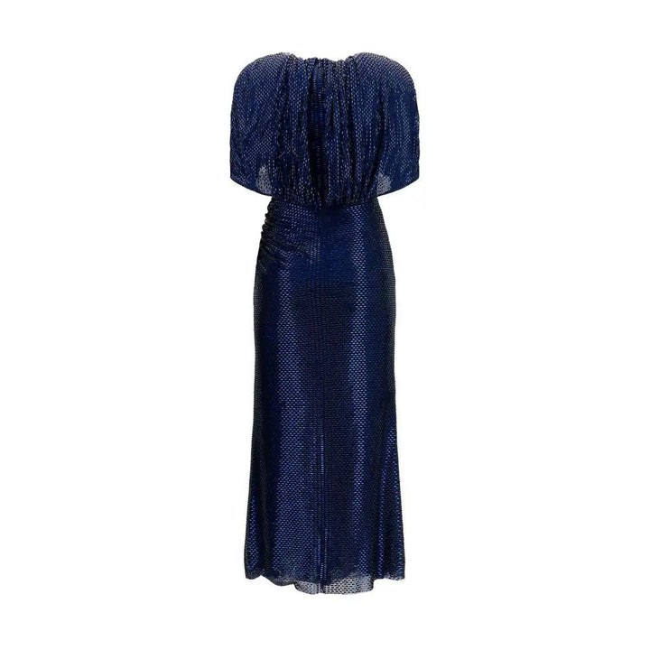 Self-Portrait Blue Polyester Cocktail Dress
