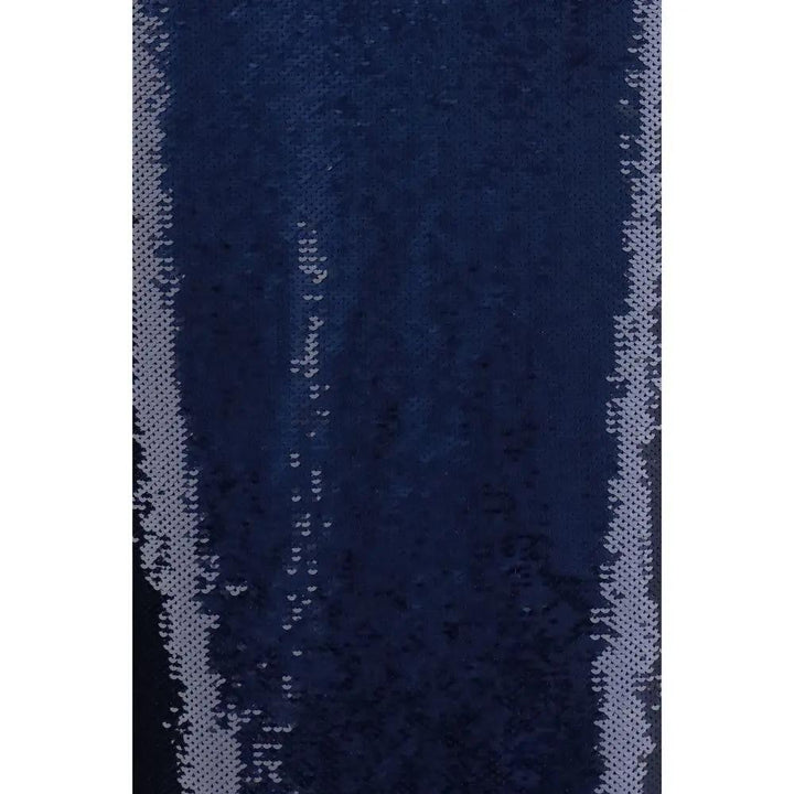 Tom Ford Blue Silk Midi Skirt