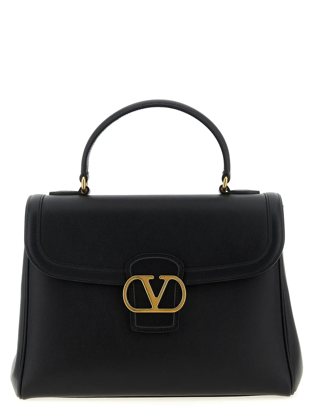 Valentino Garavani Black Calfskin Handbag