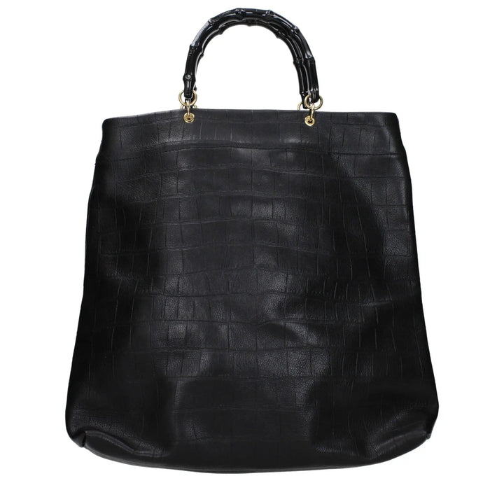 Jil Sander Black Leather Handbag