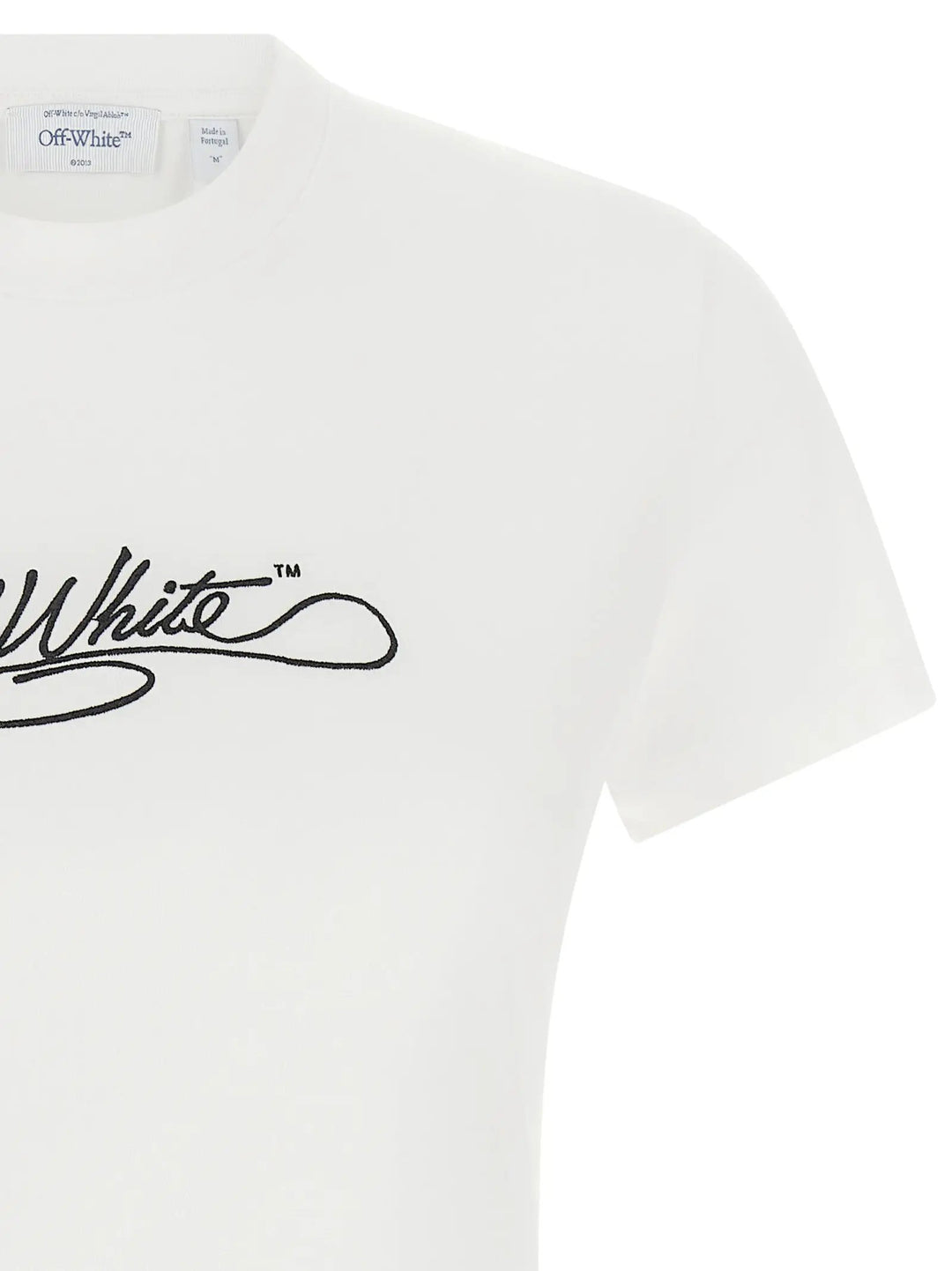Off-White White Cotton T-Shirt